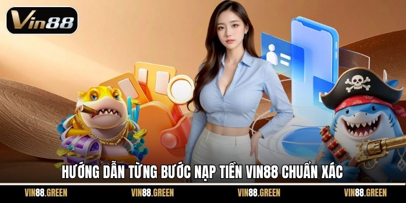 Hướng dẫn từng bước nạp tiền Vin88 chuẩn xác